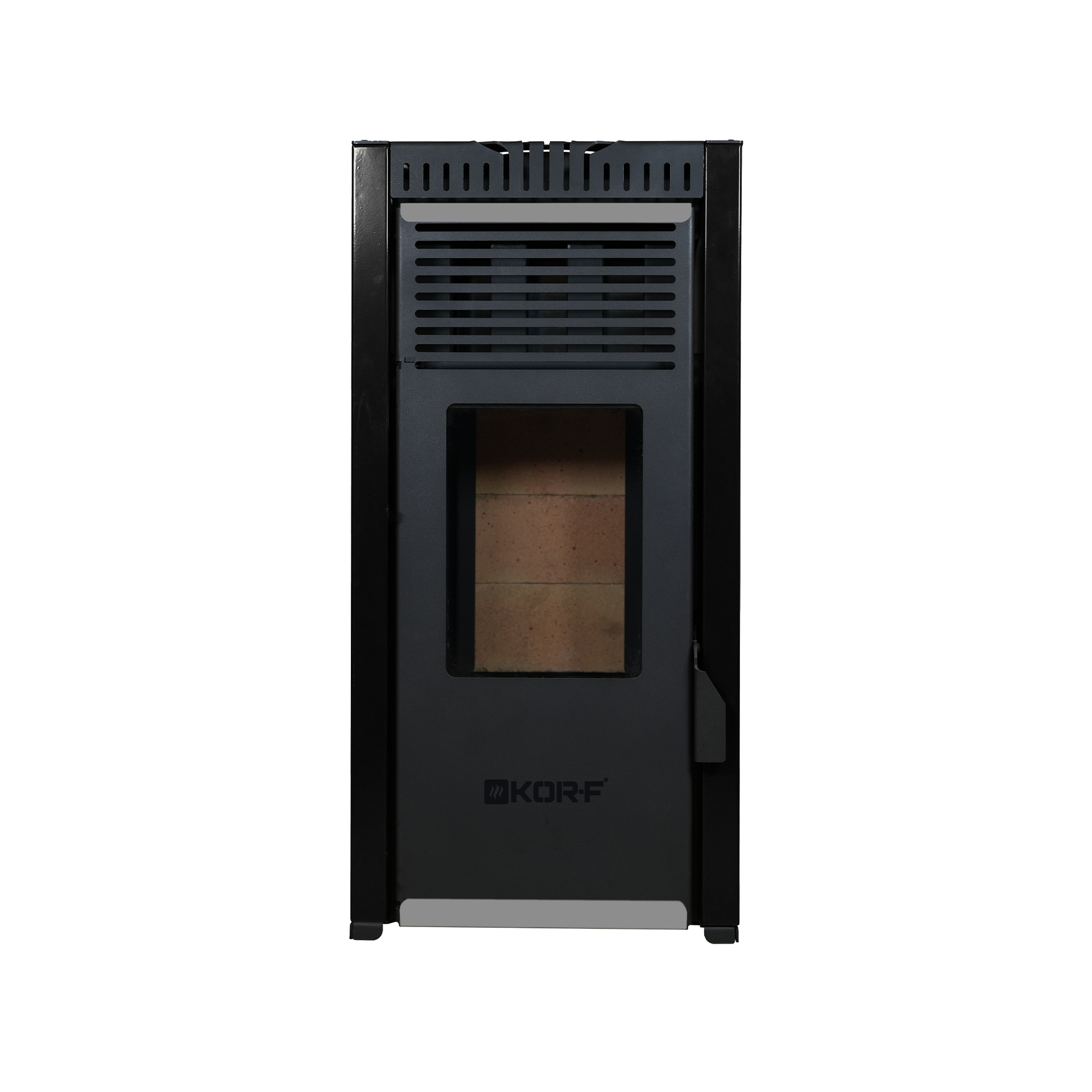 Thermo / Manuel Kullanım Pelet Sobası / KOR-F / Siyah